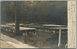 ROCK ISLAND ARSENAL IL 1905 ANTIQUE REAL PHOTO POSTCARD RPPC