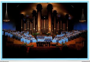 Utah Salt Lake City Temple Square Mormon Temple Mormon Tabernacle Choir and O...
