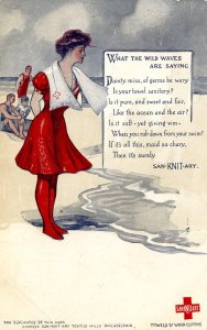 Advertising - San-KNIT-ary Towels & Wash Cloths