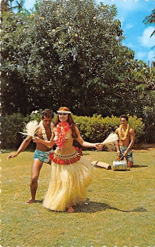 Tahitian Dancer Tahiti Unused 
