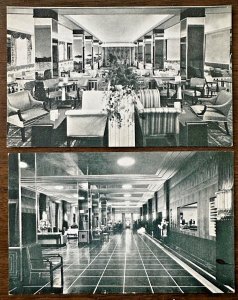 Two Postcards The Hotel Raleigh on Pennsylvania Avenue Washington D.C.