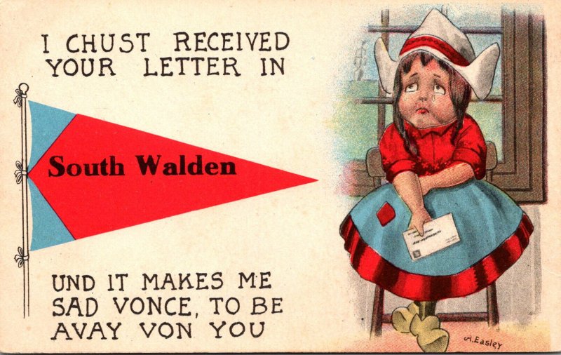 Vermont South Walden I Chust Received Your Letter Pennant Series