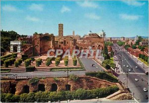 Postcard Modern Roma via dei Fori Imperial