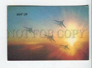 3111121 RUSSIA PLANE MiG-29 fighter aircraft Old photo calendar