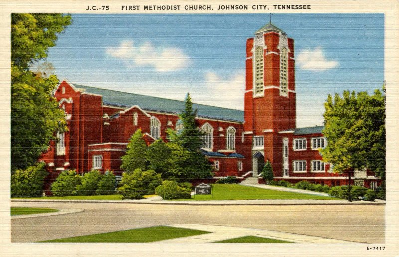 TN - Johnson City. First Methodist Church