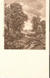 Constable. The Corn Field Tuck National Gallery Series Postcard # 1237