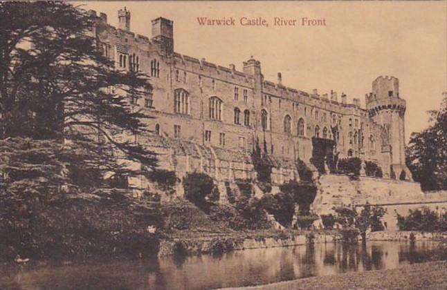 England Warwick Castle River Front