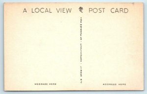 ELIZABETH, New Jersey NJ ~ Thomas Edison VOCATIONAL SCHOOL c1940s Postcard