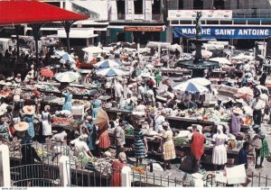 GUADELOUPE - Le Marche de Pointe-a-Pitre, 50-70s