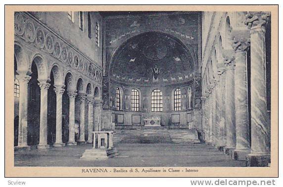 Ravenna , Italy , 00-10s - Basilica di S. Apollinare in Classe-Interno