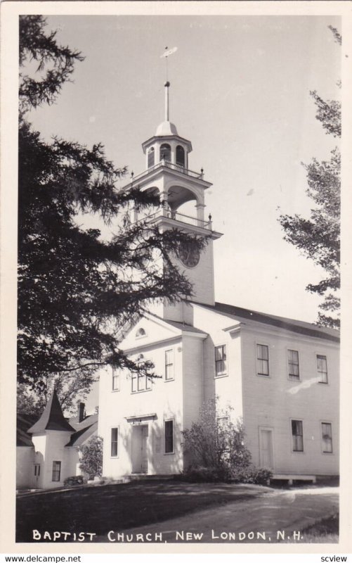 RP; NEW LONDON, New Hampshire, 30s-50s ; Baptist Church