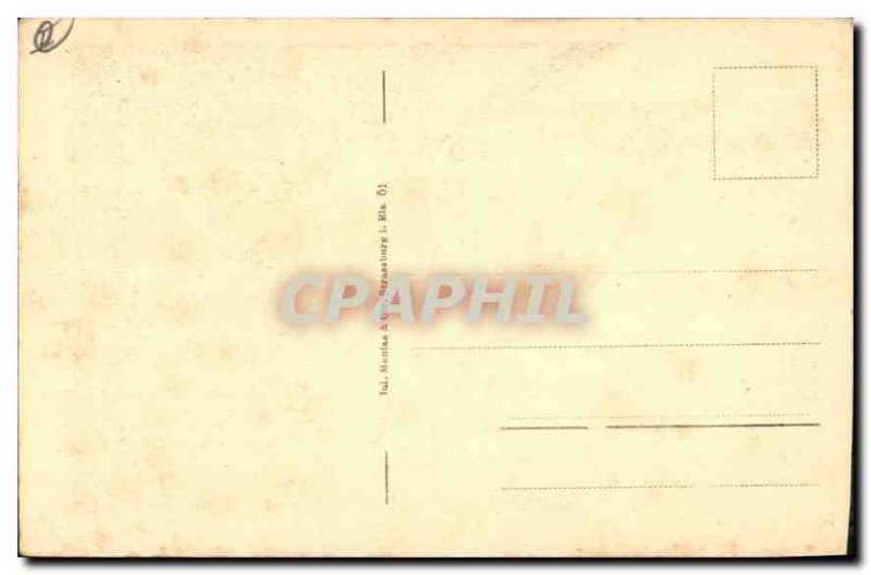 Old Postcard Thann Munster Ostseite