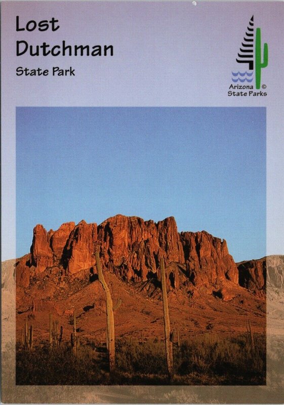 Lost Dutchman State Park AZ Arizona Unused Postcard F20