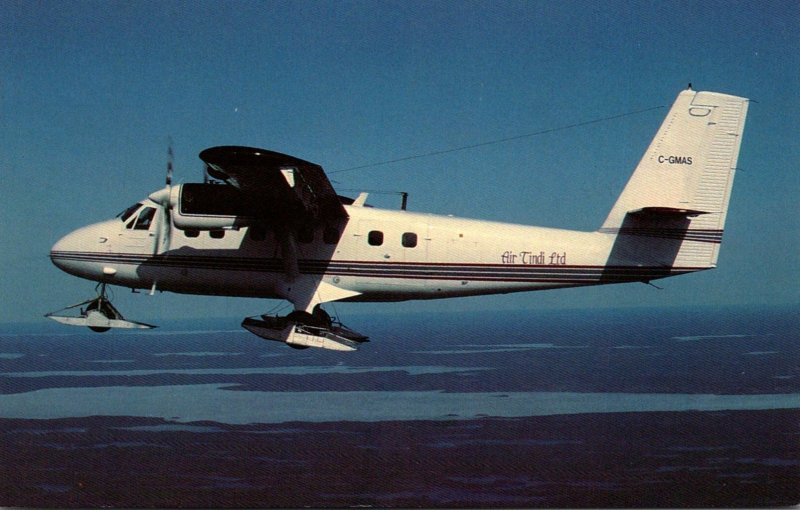 Air Tindi DeHavilland DHC-6 Twin Otter 300 Northwest Of Yellowknife
