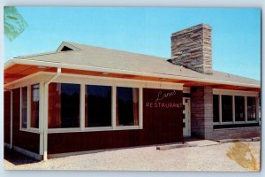 c1960 Horse Cave Kentucky Postcard Lane's Restaurant Country Ham Front Building