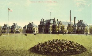 Soldiers' Home - Sandusky, Ohio postcard