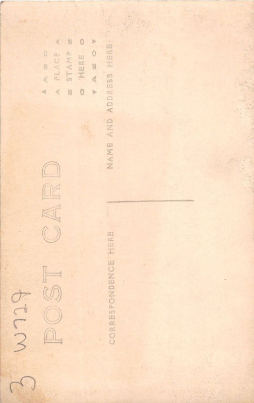 J56/ Interesting RPPC Postcard U.S. Army Soldier c1910-20 Studio Uniform 132