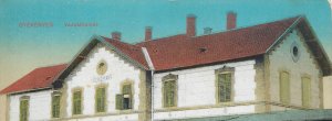 Hungary - GYEKENYES - Railway station c.1928 postcard