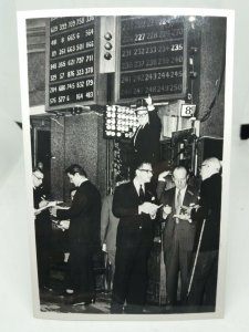 The London Stock Exchange - A Waiter Calling a Member Vintage RP Postcard