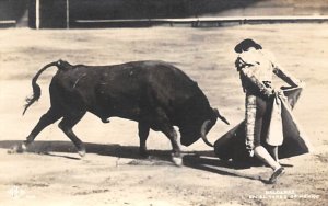 Balderas En El Toreo De Mexico, Bullfighting Real Photo Unused 