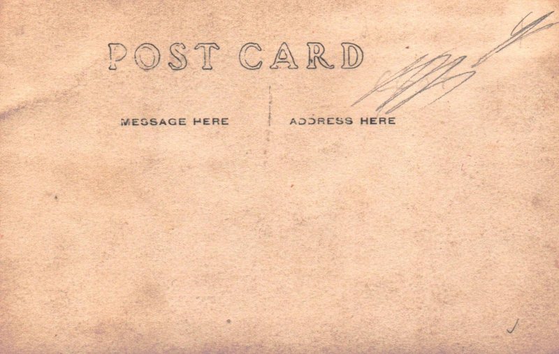 RPPC - Man in Car - c1915 - Vintage Postcard