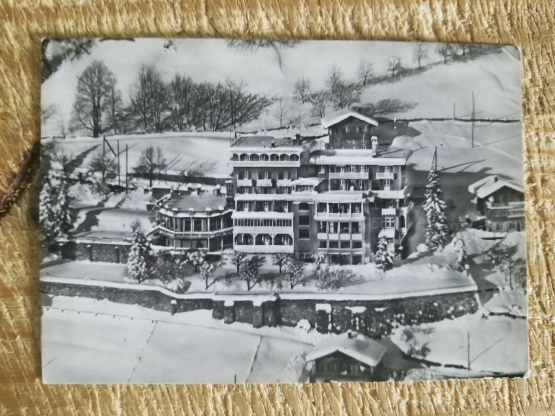 HOTEL MONTESANO,SWITZERLAND.BUILT IN 1914 BURNT IN FIRE IN 2008.RARE VTG PC*P35