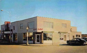 DuNord Cafe Main Street Grand Marais Minnesota 1950s postcard