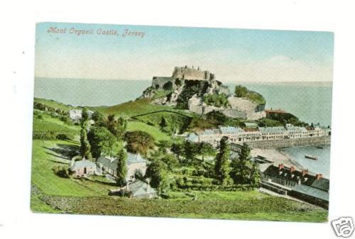 1906 Jersey Channel Islands Postcard Cover to Guernsey