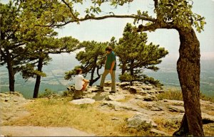 Arkansas Mt Nebo State Park Scene Atop Mt Nebo