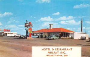 Laurier Station Quebec Canada Philray Inc Motel and Restaurant PC AA59647