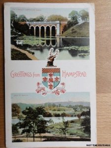 c1906 - Greetings from Hampstead - (two views)
