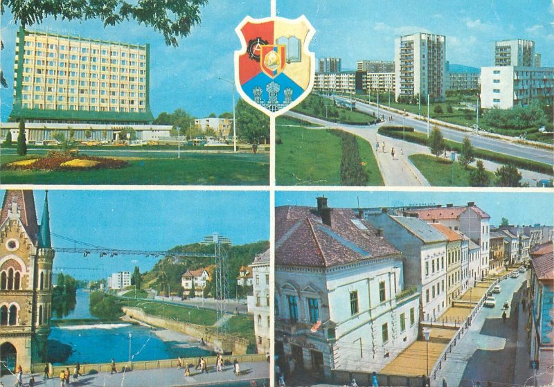 Romania Postcard Cluj Napoca multi view