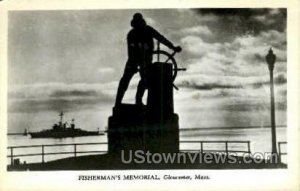 Fisherman's Memorial Statue - Gloucester, Massachusetts MA  