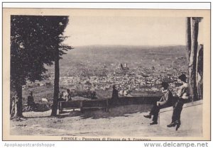 Italy Fiesole Panorama di Firenze da San Francesco