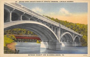 Bridge Over Juniata River At Juniata Crossing Lincoln Highway McConnellsburg,...