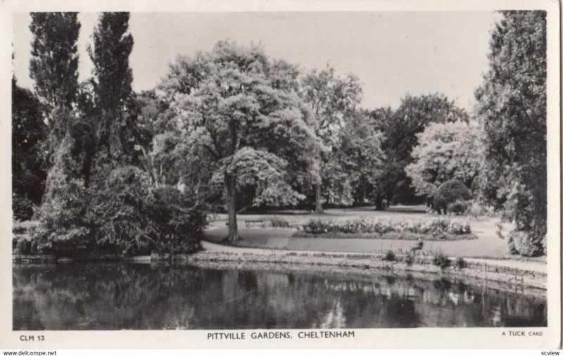 RP: CHELTENHAM, England, 1950s; Pittville Gardens; TUCK