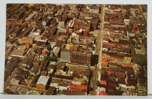 York Penna Aerial View of Downtown Postcard P2
