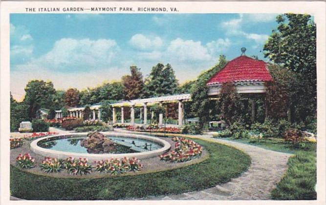 Virginia Richmond The Italian Garden In Maymont Park