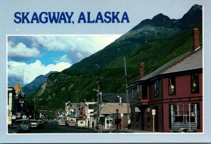 Alaska Skagway Broadway Business District