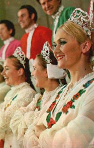 Vintage Postcard The Russian Folk Song Going Through The Garden Cherry Orchard