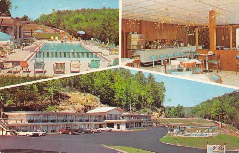 Parkers Lake Kentucky Holiday Motor Lodge Restaurant Vintage Postcard J59206