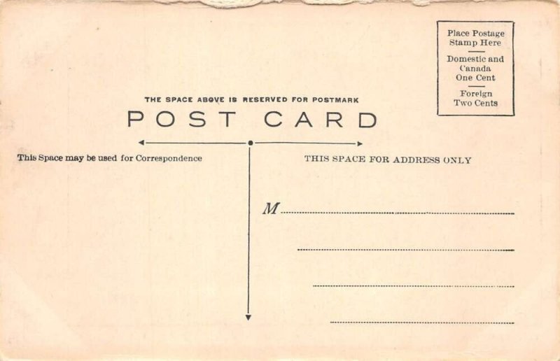 Washington DC Engineer Corps building Ponton Bridge Vintage Postcard AA109496