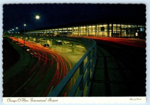 2 Postcards CHICAGO, IL~ Terminal O'HARE INTERNATIONAL AIRPORT Interior 4x6