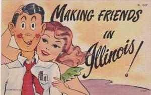 Illinois Making Friends Curteich