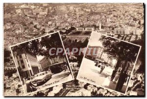 Old Postcard Casablanca Morocco Bank State Boulevard PAris