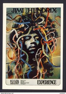 JIMI HENDRIX - 4x6 postcard