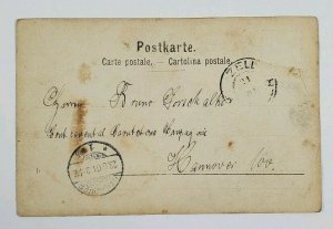 Gruss aus Zell Photo c1901 Austria Postcard I4