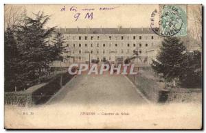 Angers Postcard Old Barracks genie