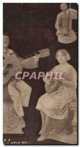 Old Postcard The Musical Comedy Almary