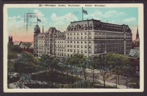 Windsor Hotel,Montreal,Quebec,Canada Postcard 